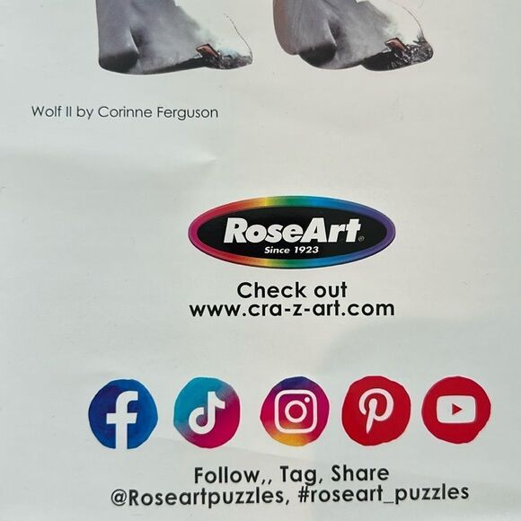 Howlin Wolves 🐺 🌕 Dreamy Wilderness Puzzle 🧩 350 Pieces FUN 🤩 brain 🧠 games! - Picture 16 of 16